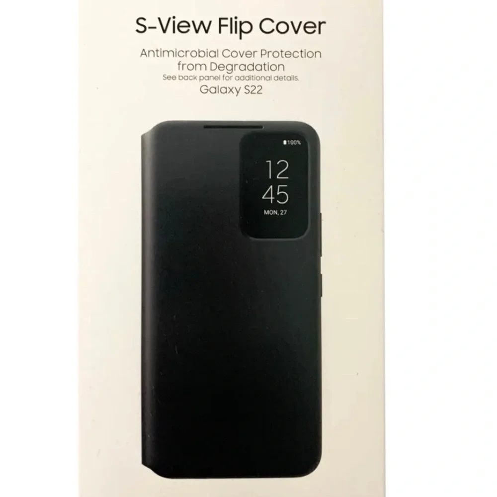 Samsung Galaxy S22 S-View Flip Phone Case